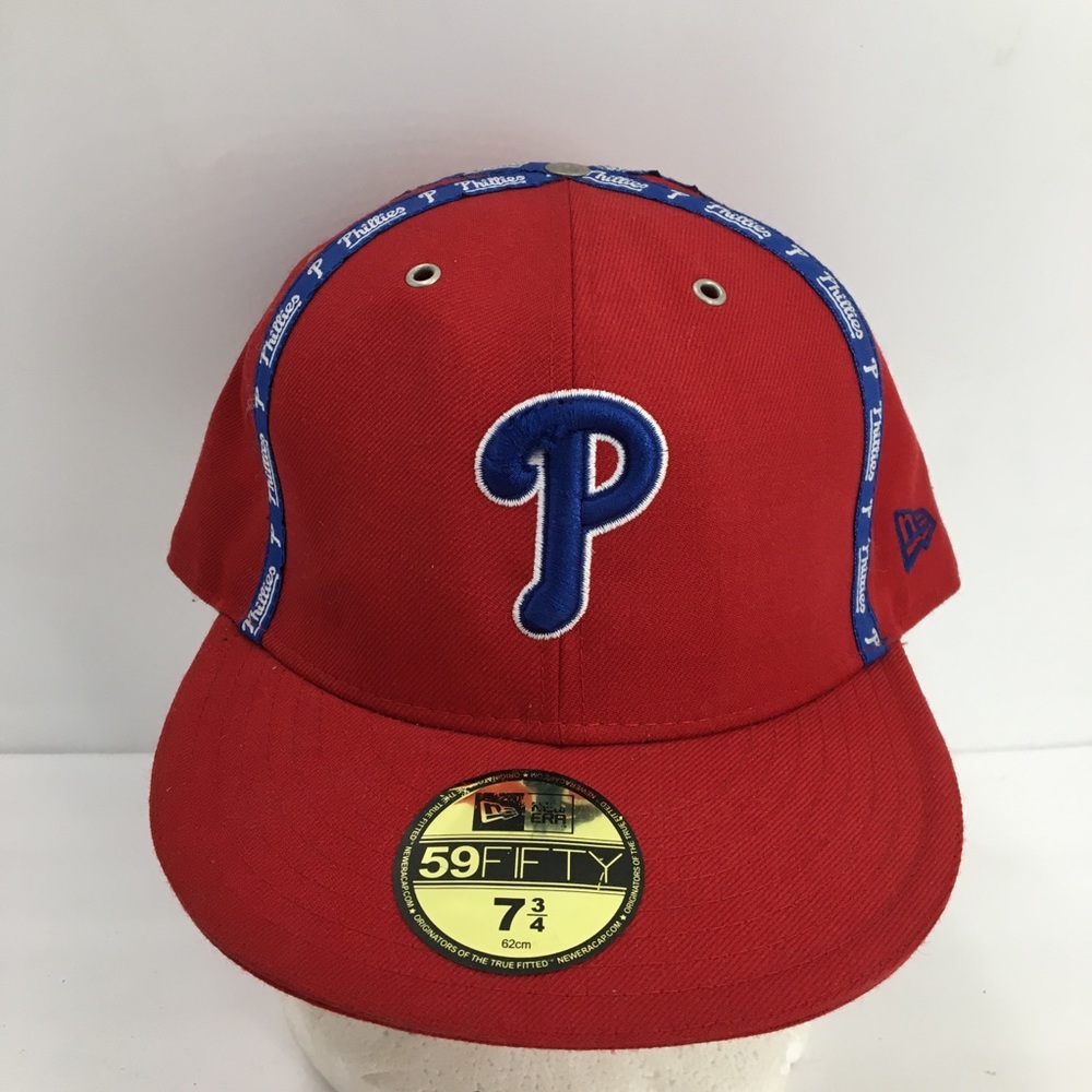 New Era Philadelphia Phillies 59Fifty Red 7 3/4 Fitted Hat Cap
